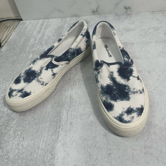 Madewell Sidewalk Slip-On Sneakers in Tie-Dye Recycled Canvas - Picture 9 of 12